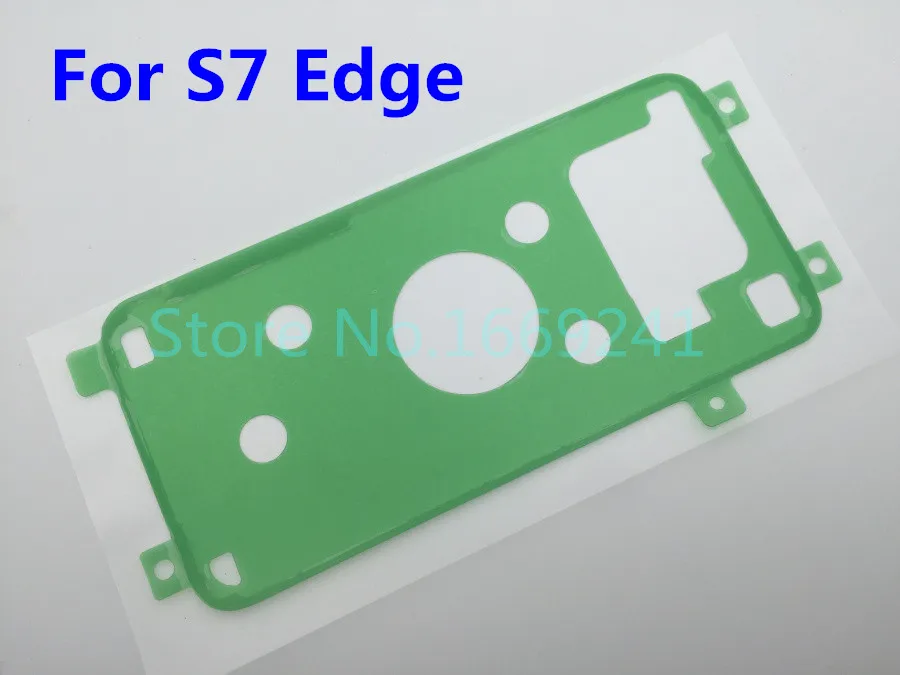 5 шт./лот крышка для задней панели из стекла с аккумулятором двойная клейкая