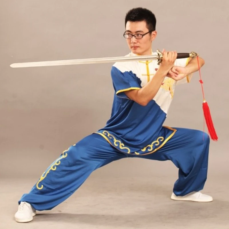 Одежда Wushu Униформа костюм в виде крыла кунг фу униформа для боевых искусств