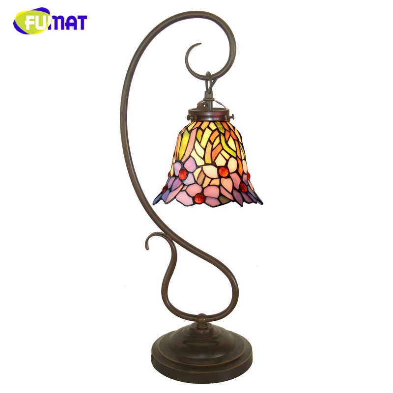 Настольная лампа FUMAT из витражного стекла креативный художественный светильник