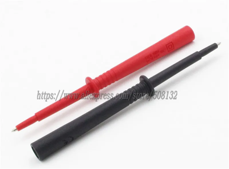 Испытательный зонд латунный штифт 4 мм жесткий разъем соединение с кожухом