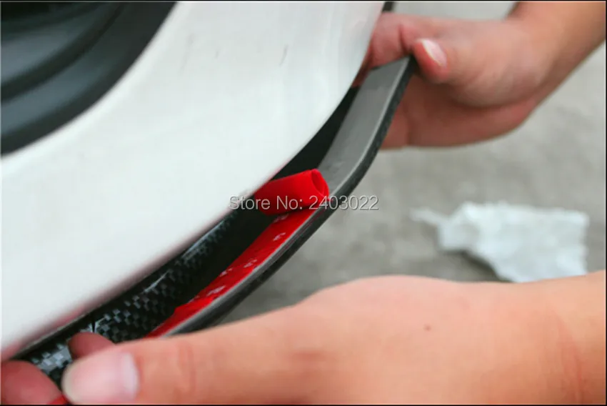 2 шт. Универсальный Автомобильный Стайлинг молдинги бампер угловая защита Авто