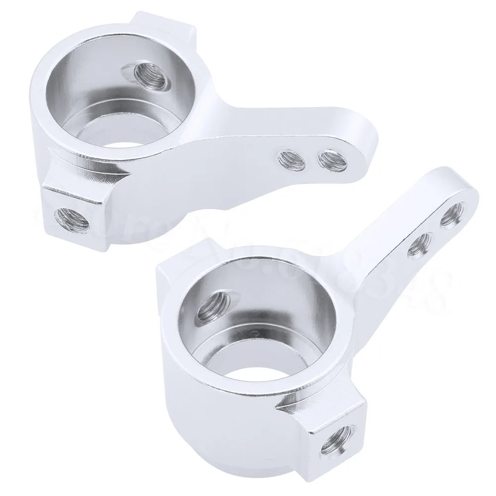 OEM металлические алюминиевые передние опоры для кулака 2P TAMIYA 1/10 детали для обновления CC01 CC-01 CC01-02 OP - Цвет: Sliver