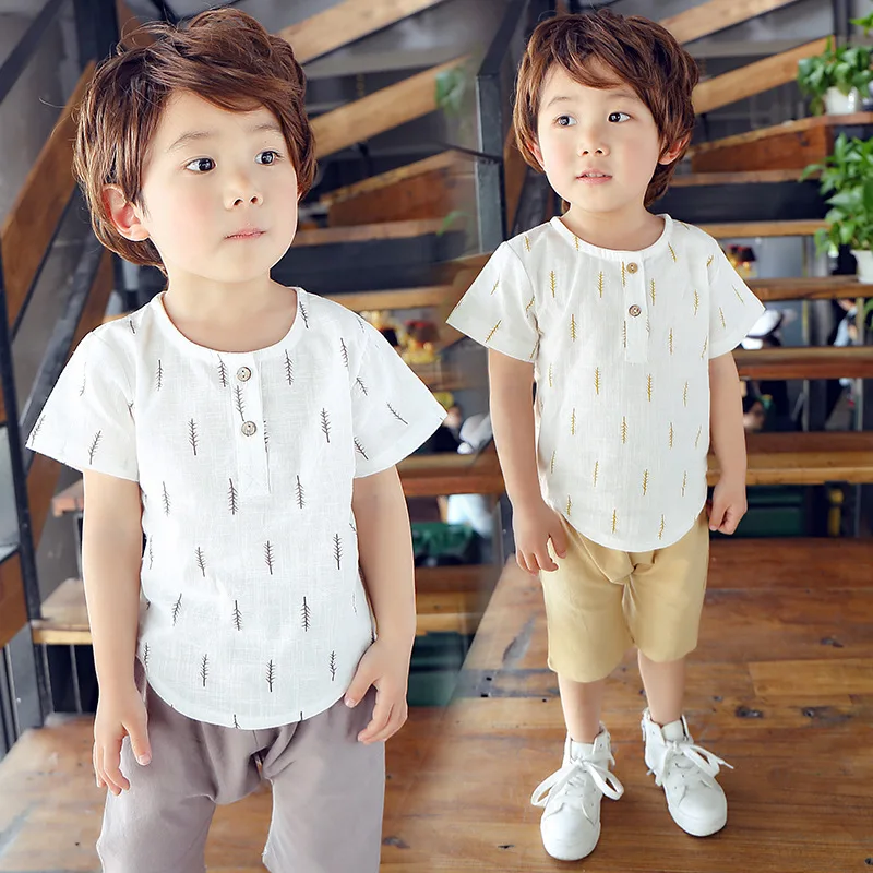 

Summer Kids Clothes Spring Boys Clothing Sets T Shirt + Shorts Toddler Boys Clothing Baby Boy Fluid Systems Clothes Brand