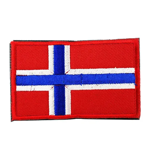 Горячие Национальный флаг вышивка 3D значок патч Военная нарукавная нашивка с