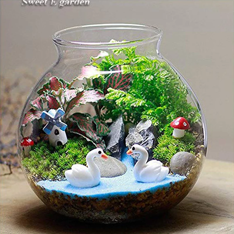 100 шт. миниатюрный садовый комплект украшений DIY волшебный сад кукольный дом