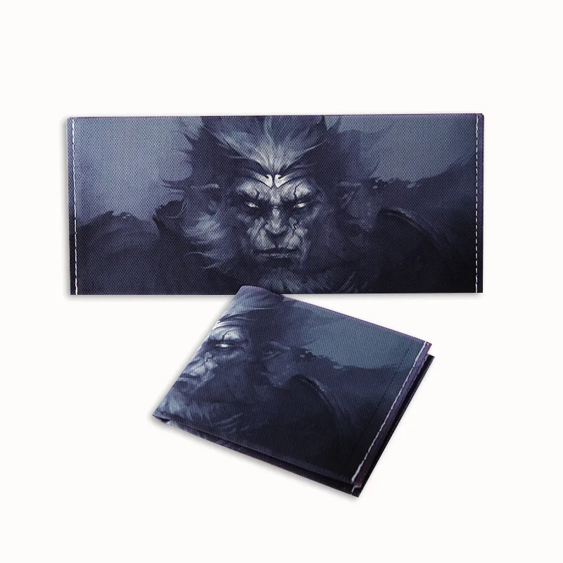 Кошелек с рисунком League Of Legends, креативный Модный женский кошелек из парусины, мужской кошелек carteira portfel cartera mujer
