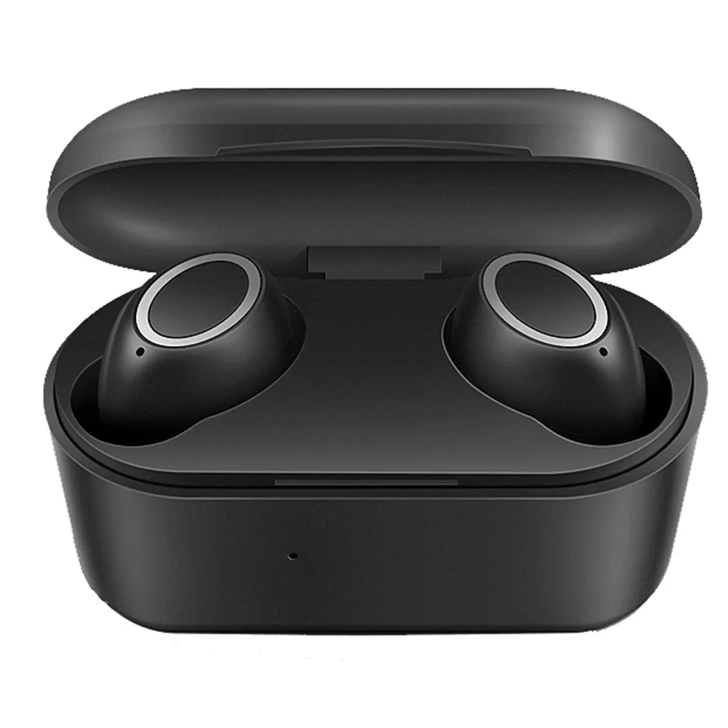 Bluetooth наушники 5 0 + EDR спортивные мини TWS с 1500 мАч зарядное устройство чехол Q32