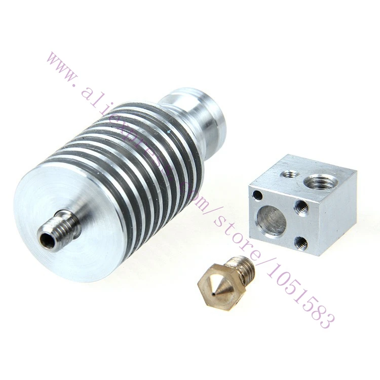 2 шт. J образная головка для 3D принтера 1 75/3 мм 0 3/0 4/0 5 мм|printer hotend|3d printer j-head hotendhotend 3d |