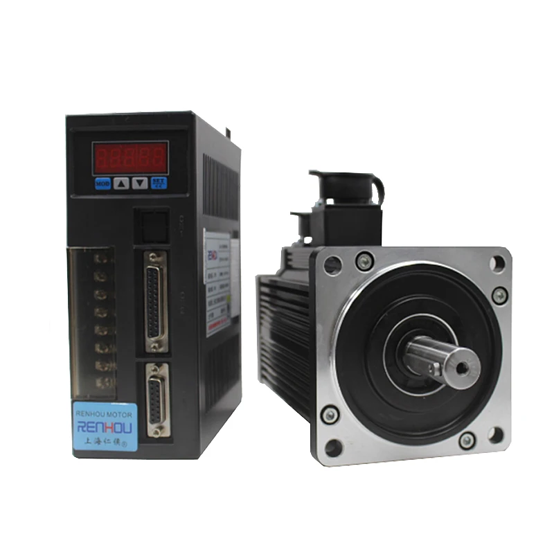 5.7KW CNC AC Серводвигатель двигателя комплект 180ST-M27020 27N. M 2000 об/мин 380VAC + AASD-70A 380В