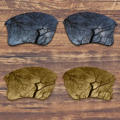 Black and Peach Gold ToughAsNails поляризованные Сменные линзы для солнцезащитных очков Оукли Flak Jacket XLJ-несколько вариантов - Цвет линз: Black and Peach Gold
