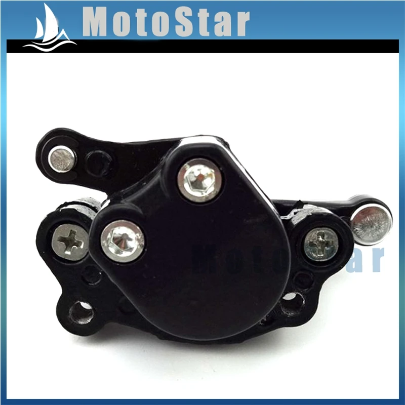 Black Steel Rear Disc Brake Rotor Caliper For 47cc 49cc 2 Stroke Minimoto Pocket Bike Mini Moto Scooter Dirt Quad ATV | Автомобили и