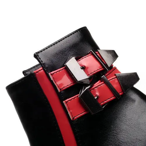 Толщиной с мода искусственного искусственная кожа ботильоны металлические