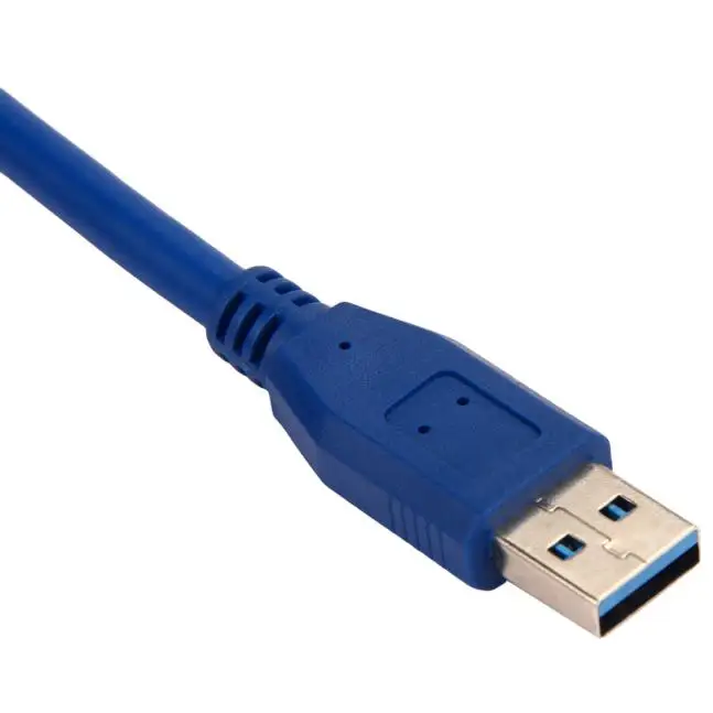 Vovotrade USB 3,0 Тип «Папа-папа» Тип A входящий штекер 6FT 0,6 м удлинитель для передачи данных кабель, шнур синхронизации синий Высокое качество кабели Прямая