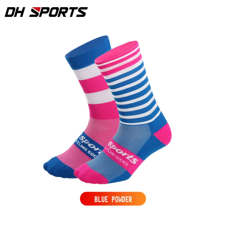 Фото DH SPORTS профессиональные велосипедные носки лучшие в стиле фанк дышащие впитывающие влагу дорожные велосипедные спортивные компрессионные носки для бега горячая распродажа №5