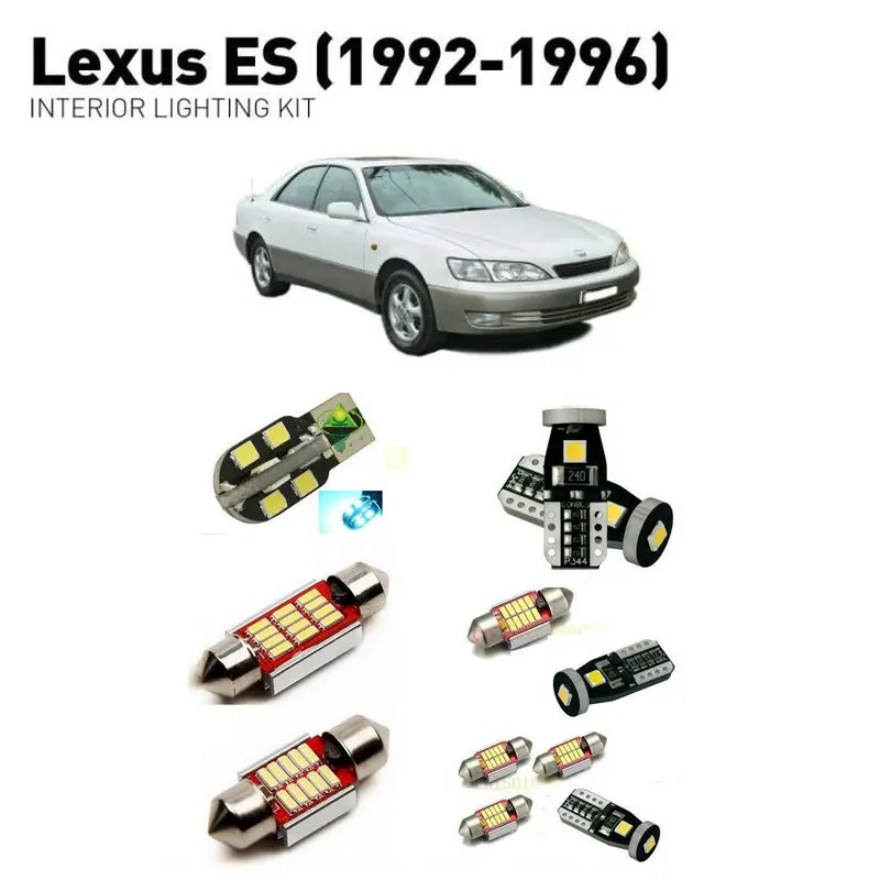 Светодиодные внутренние фары для Lexus es 1992-1996 11 шт. светодиодные автомобилей