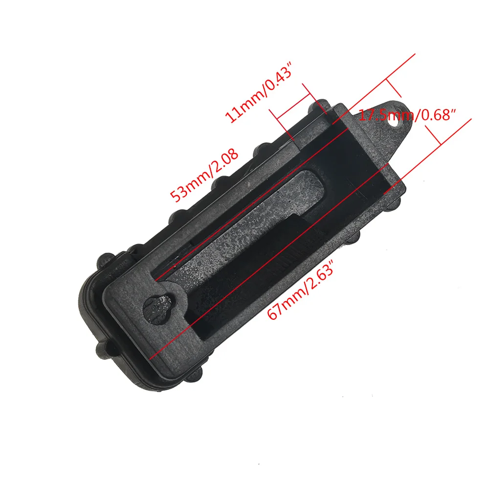 4 шт. черные высококачественные петли из АБС-пластика для крышки двигателя 1:10 RC