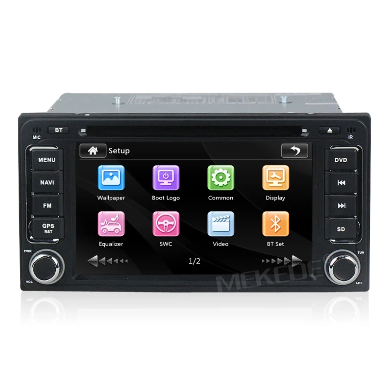 Емкостный экран 2 DIN автомобильный DVD gps для Toyota Terios Старый Corolla Camry Prado RAV4 универсальное Радио RDS 1080p+ карта