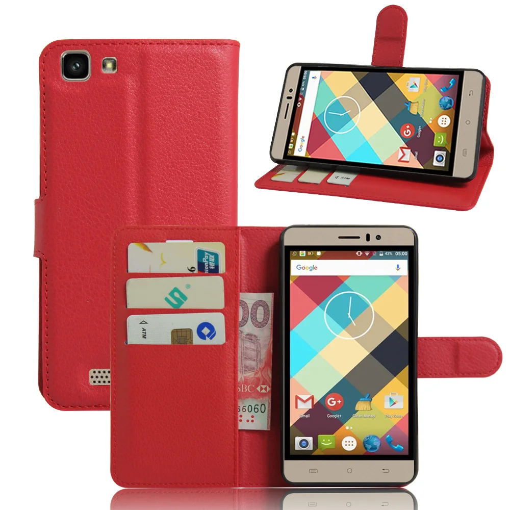 For Cubot Rainbow case cover Lychee leather wallet stand phone | Мобильные телефоны и аксессуары