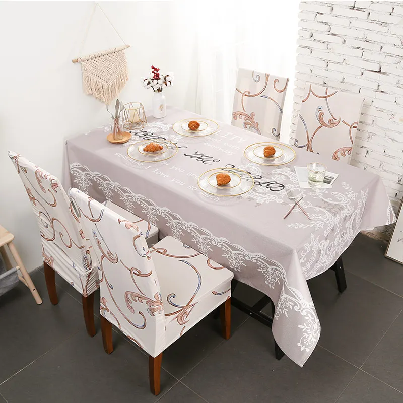Спандекс чехлы для стульев oilскатерти стул обеденный Slipcover housse de chaise на кухонные