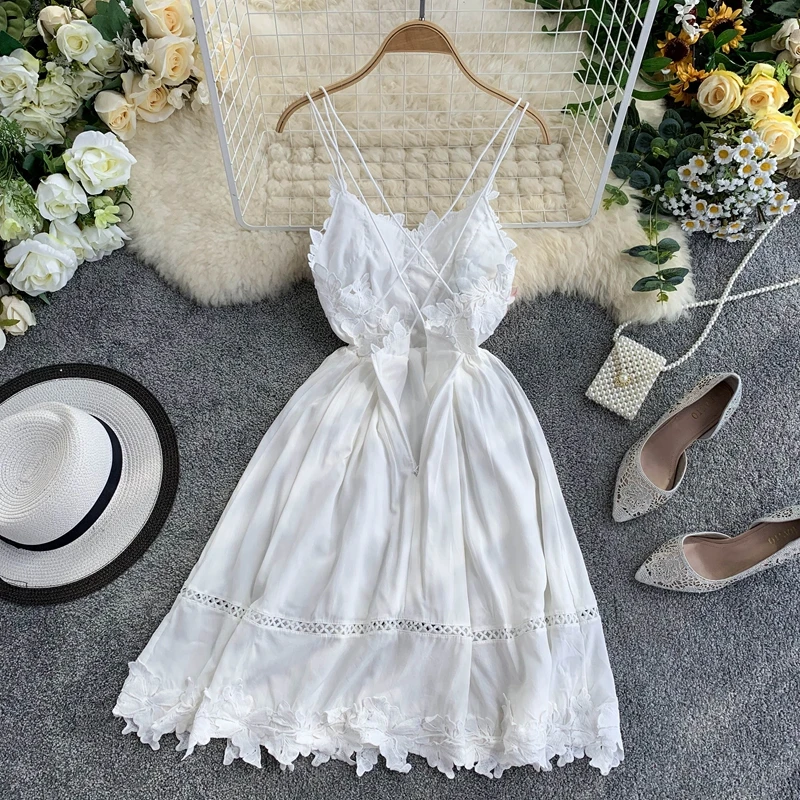 Женское платье без бретелек белое летнее 2019|Женские платья| |