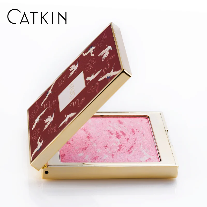 CATKIN Eternal Love 10 г Rosy Cranes Blush C01 Drunk In Flower стойкие натуральные румяна