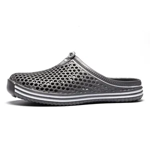 2021 Туфли-сабо для сада для мужчин и женщин быстросохнущие летние пляжные шлепанцы на плоской подошве, уличные сандалии для мужчин и женщин, садовая обувь