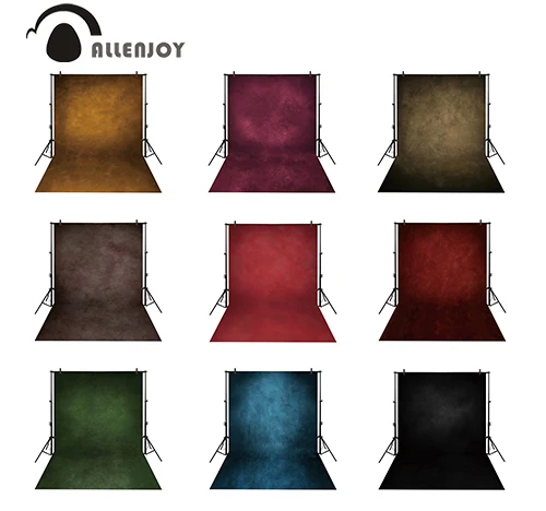 Профессиональный фон для фотосъемки Allenjoy с текстурой из темной бумаги старый