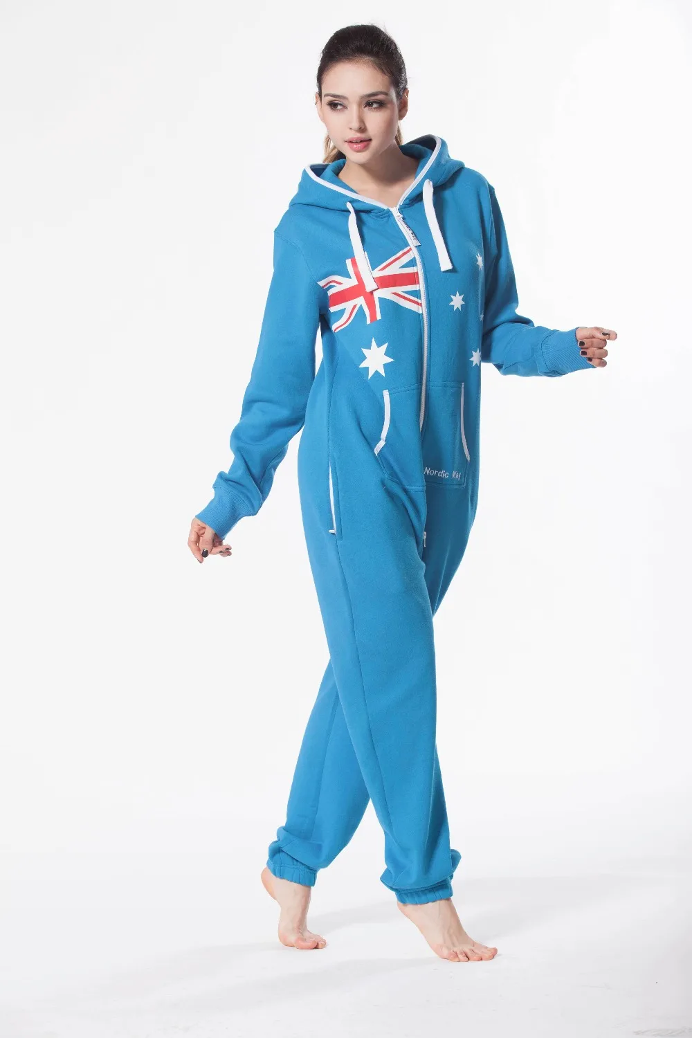 Комбинезон с принтом звезд в скандинавском стиле унисекс женский комбинезон