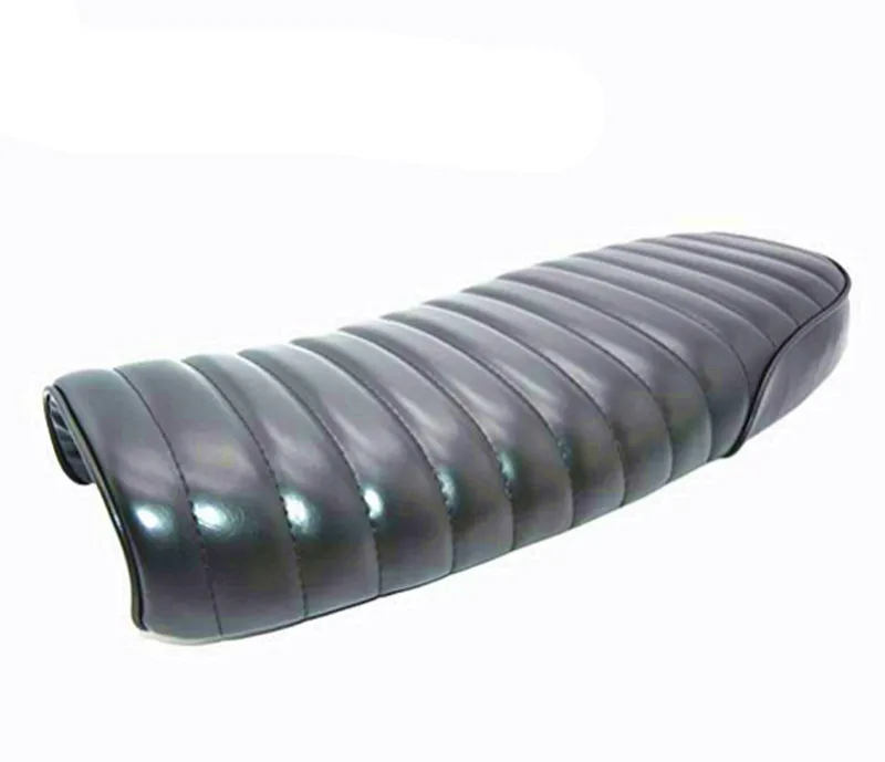 Новое универсальное винтажное сиденье в стиле ретро плоское седло для кафе Racer с