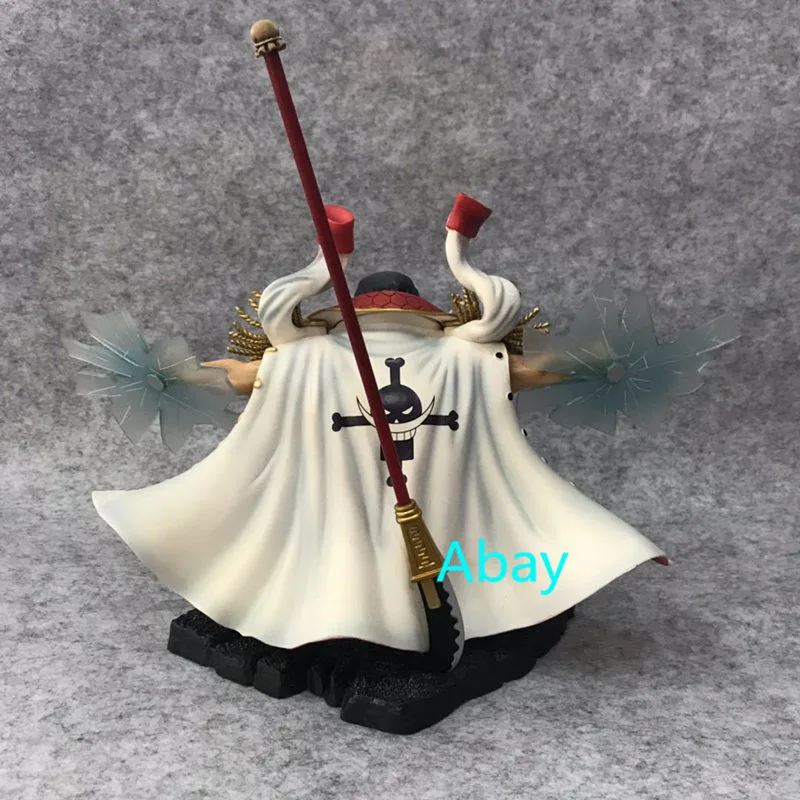8&quot One Piece White beard Edward Newgate Four Emperors Whitebeard Pirates The GK Statue Small Gift PVC Action Figure Toy BOX J260 | Игрушки