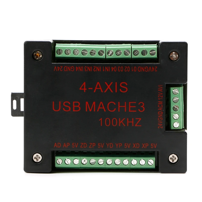 CNC USB MACH3 100Khz Breakout Board 4-осевой интерфейс драйвер контроллер движения |