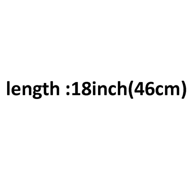 18inch B25001 позолоченная тонкая цепочка, хорошее качество, ожерелье diy Материал 1 метр/16 дюймов/18 дюймов - Цвет: 18inch