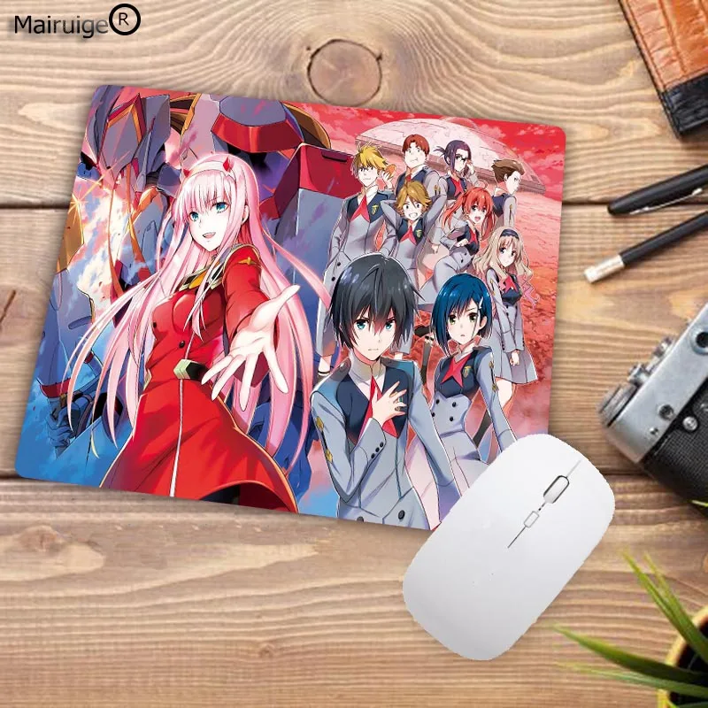 

Mairuige Funny Darling in the FranXX Zero DIY Design Pattern Game mousepad Size for CSGO DOTA LOL Gamer Rectangle Mousemats