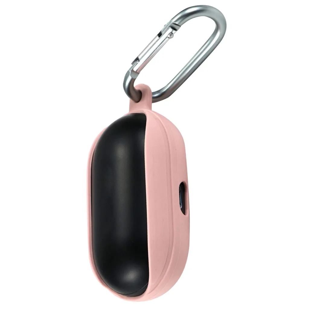 Pink Силиконовый Bluetooth беспроводной чехол для наушников сумка для хранения для samsung Galaxy Buds защитный противоударный чехол 19May9 - Цвет: Pink
