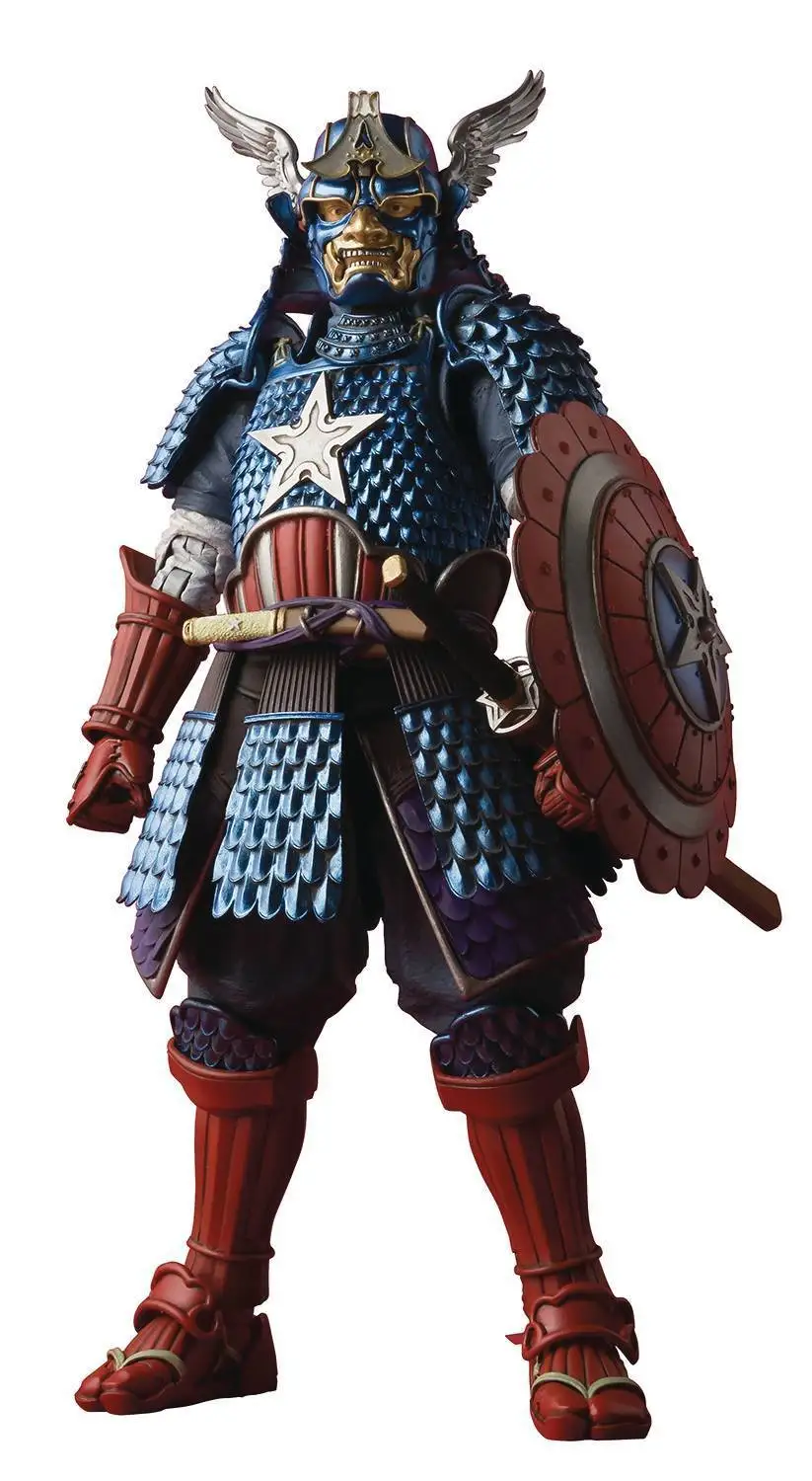 Tamashii нация манга Самурай Железный человек Капитан Америка человек паук ПВХ фигурка с розничной коробкой 17 см