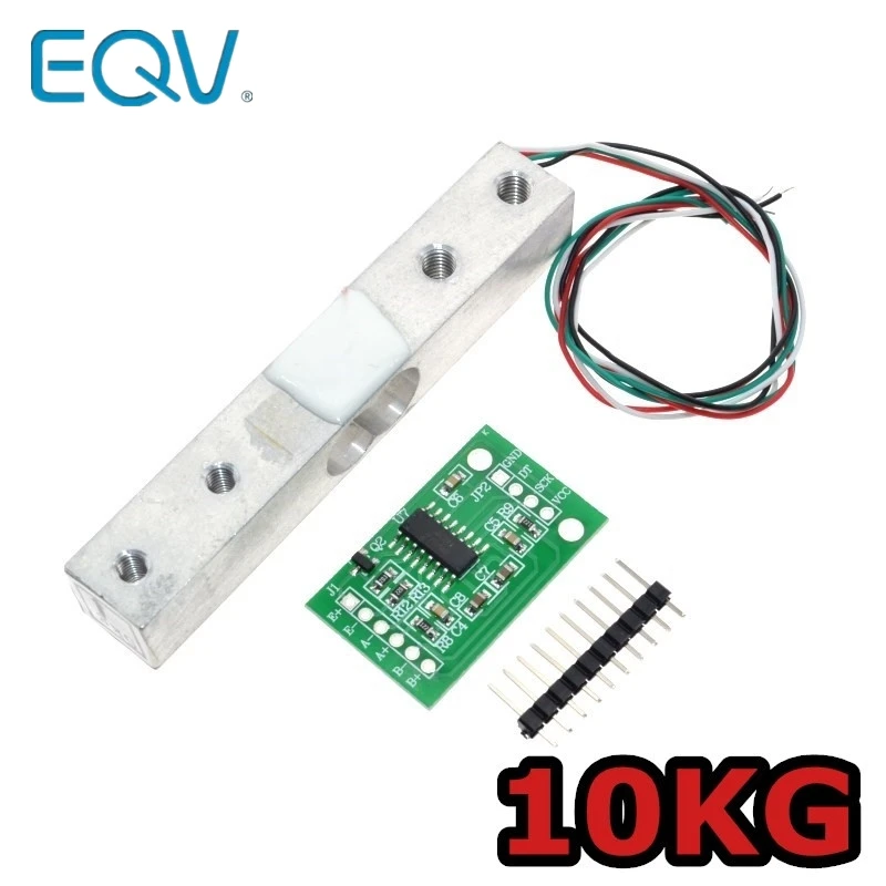 

Digital Load Cell Weight Sensor 10KG Portable Electronic Kitchen Scale + HX711 Weighing Sensors Ad Module