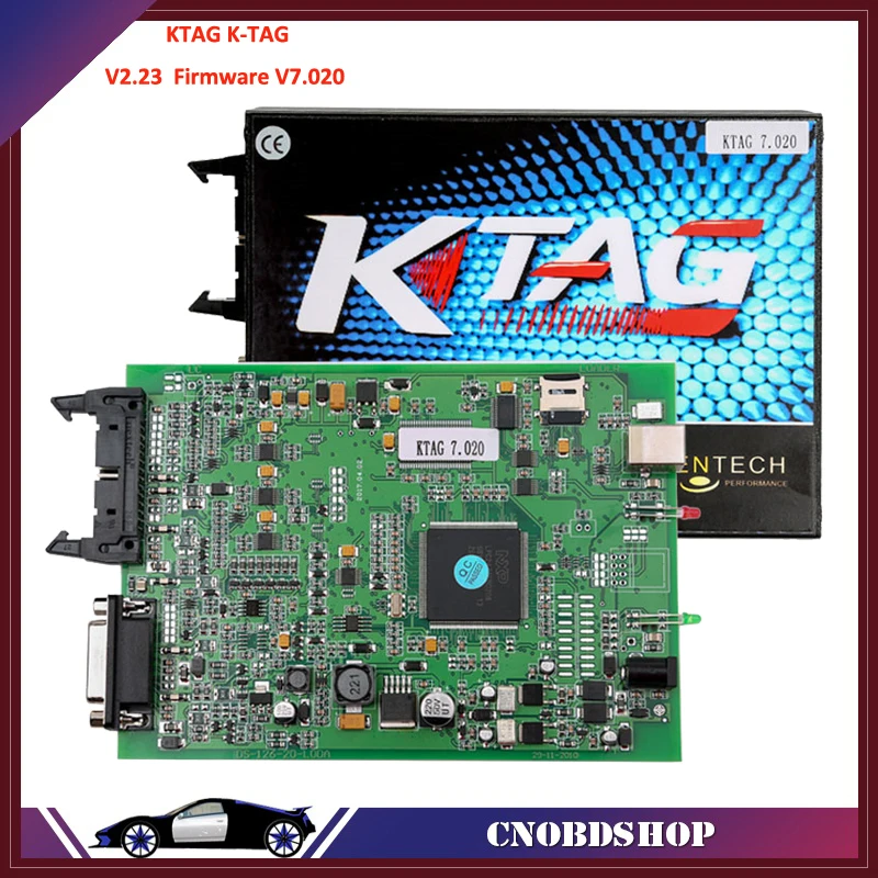2017 новейший V2.23 KTAG K TAG ECU Инструмент программирования прошивка V7.020 мастер версия с
