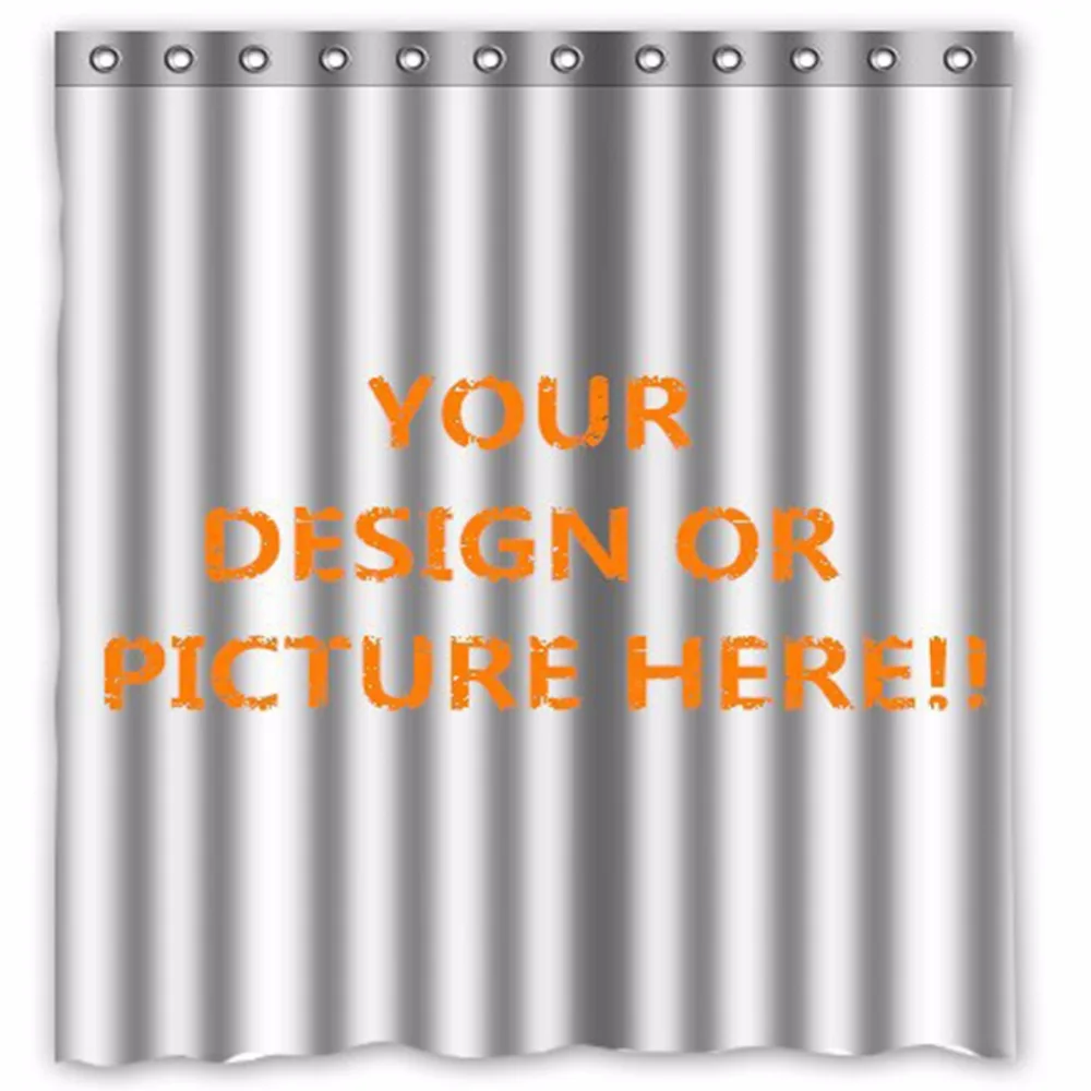 

Personalized Shower Curtains Custom Shower Curtain waterproof Shower Curtain DIY