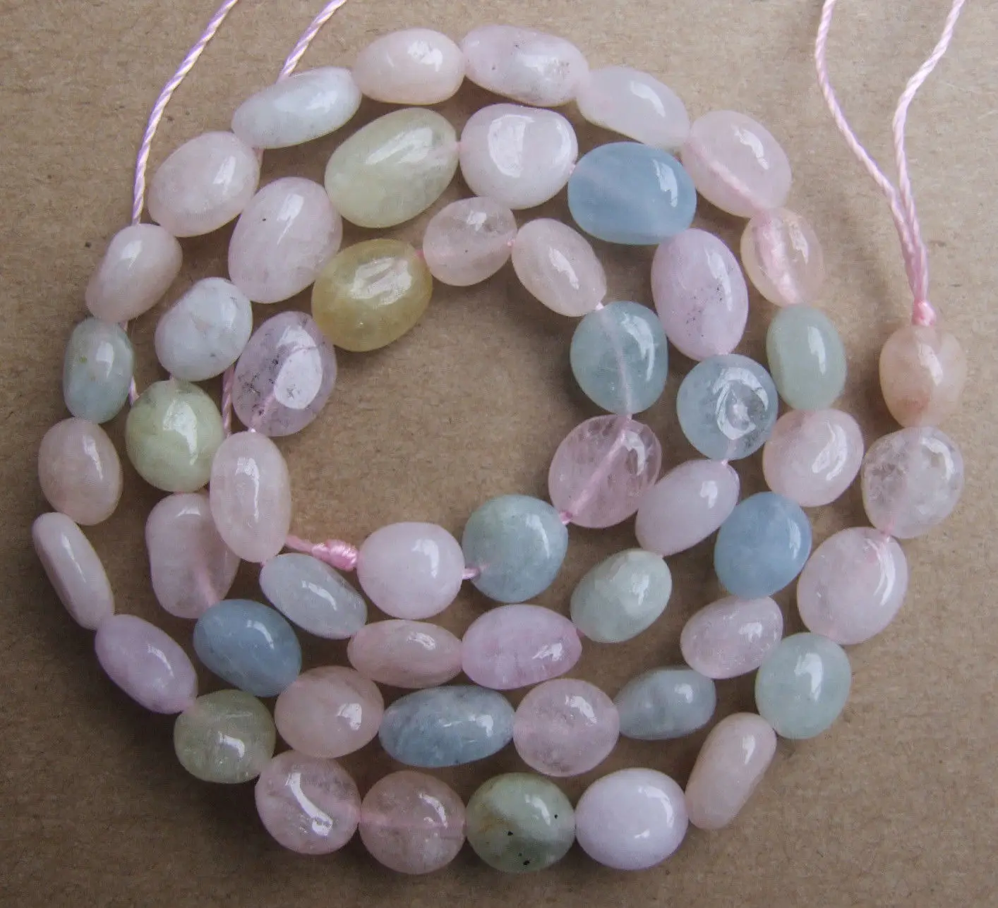 6x7mm-8x10mm натуральные камни Freeform Loose Beads 15 5&quot | Украшения и аксессуары