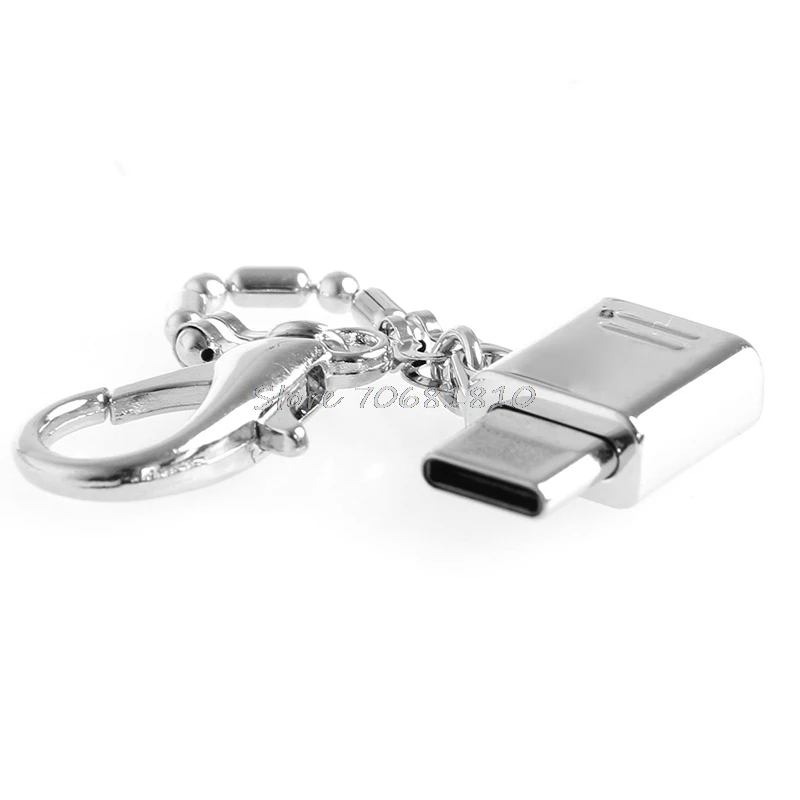 Металлический USB C 3 1 type Мужской к Micro 2 0 гнездовой соединитель конвертера|USB-хабы| |
