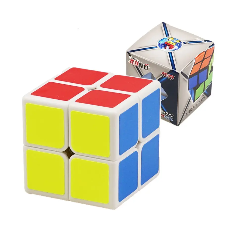 ShengShou 2x2 кубик рубика Legend 2x2x2 волшебный куб 2 слоя 50 мм Размер магический