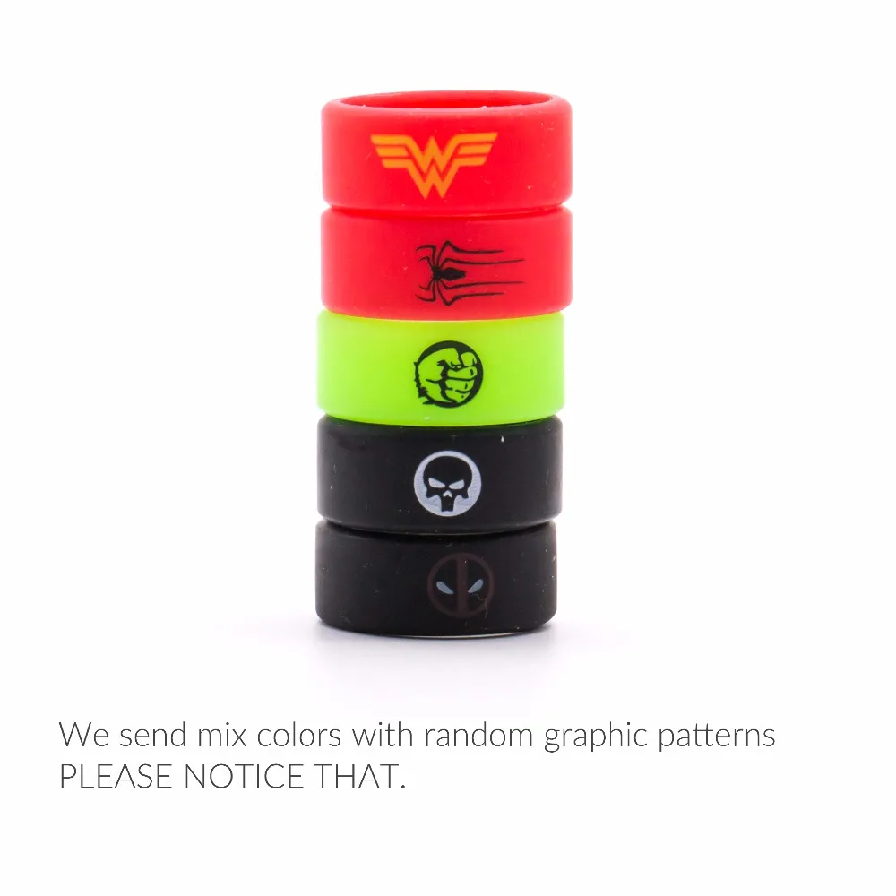 Защитное кольцо Volcanee 10 шт./лот для электронной сигареты силиконовая резиновая