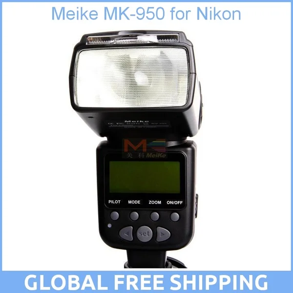 Вспышка Meike MK 950 MK950 Mark II TTL для камеры Nikon D7100 D7000 D5200 D3100 D600 D90 D80 D60 как Yongnuo YN 565Ex|speedlite
