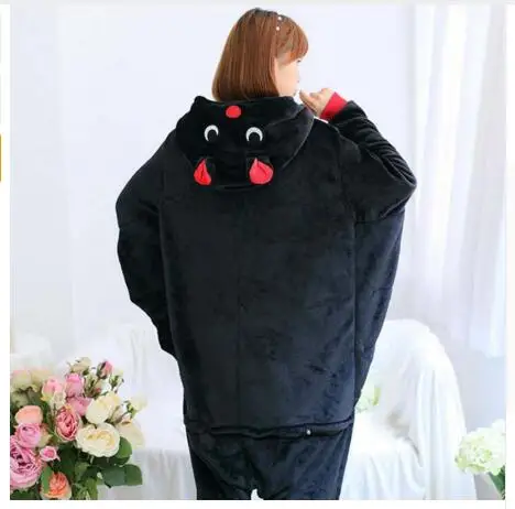 Оптовая продажа bat взрослых пижамы Косплэй мультфильм животных Onesie Костюм для