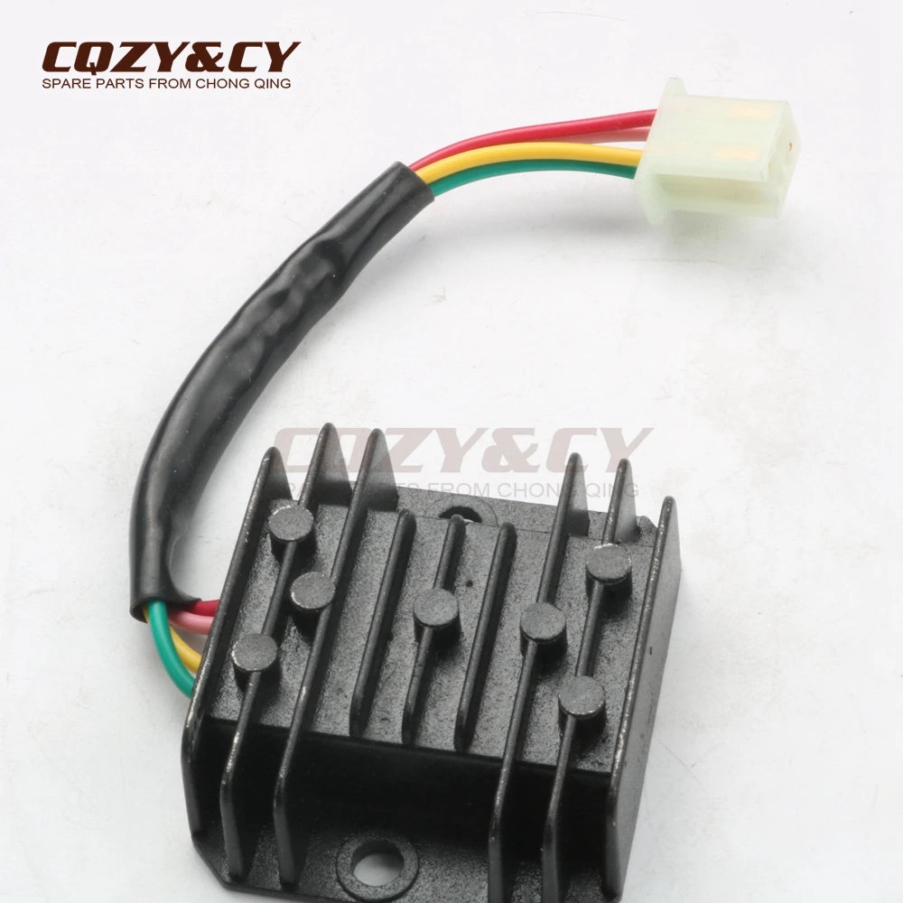 Универсальный 4 проводной двухфазный мотоцикл Регулятор выпрямителя 12V DC