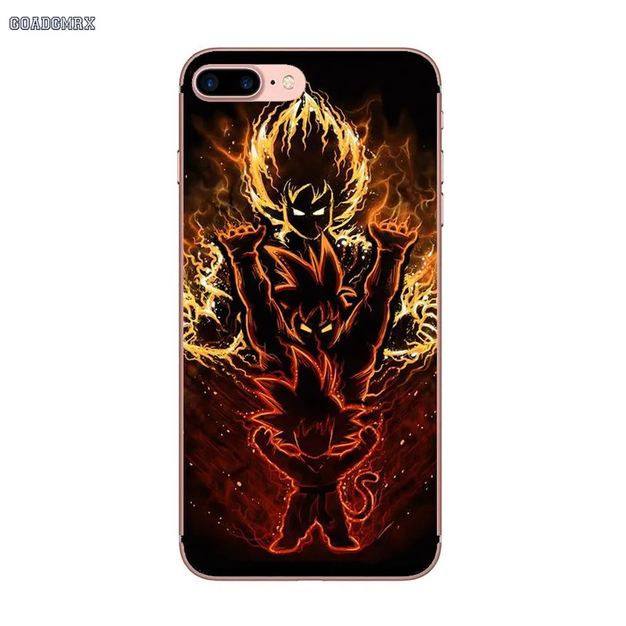 Dragon Ball Z Сон Гоку Мода для huawei P Smart G7 G8 P7 Коврики 10 P20 Pro P8 P9 P10 Lite Mini GR5 2017 прозрачный