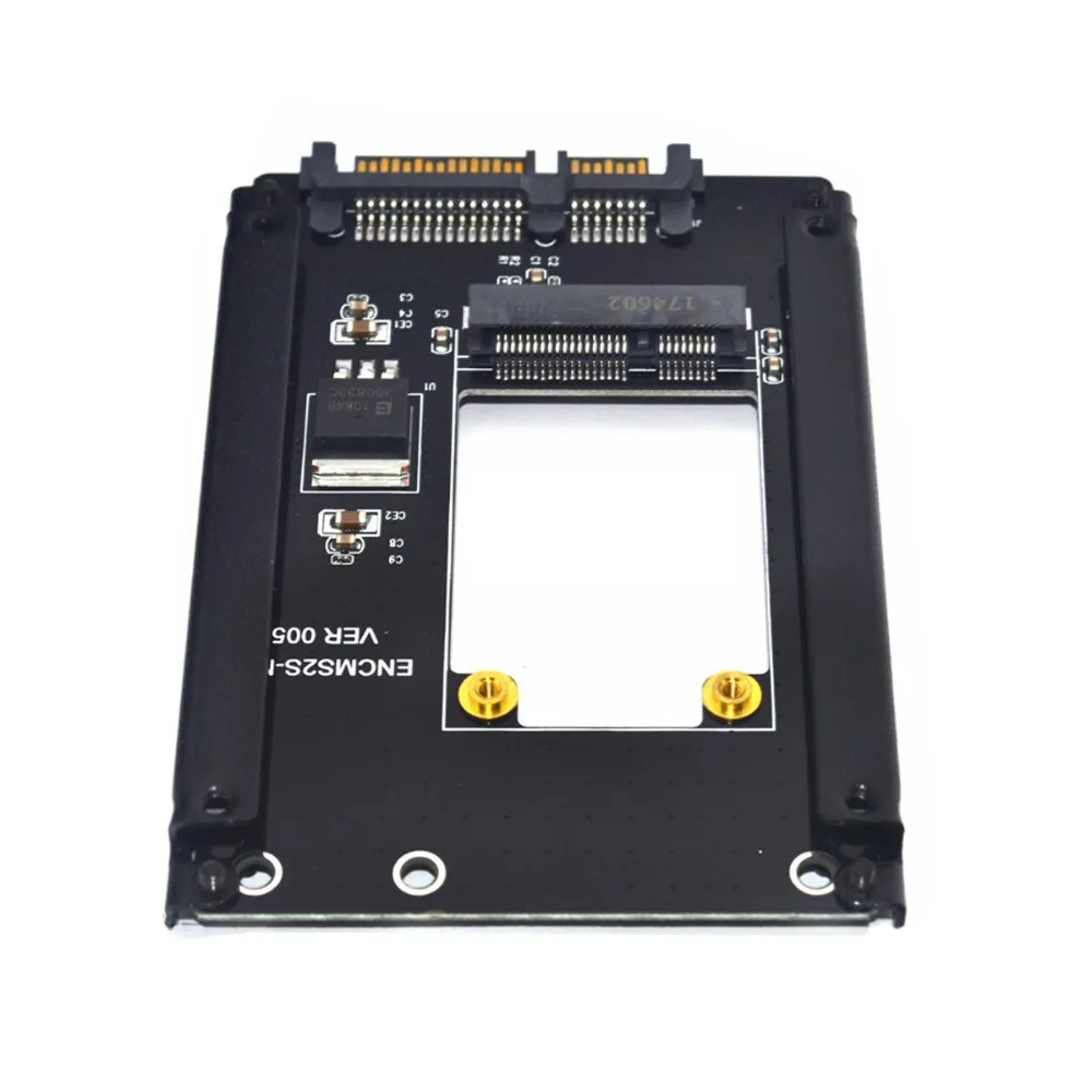 AEROFARA mSATA-SATA адаптер настольный minSATA для SATA3.0 22PIN M.2 SSD PCI-E 6 Гбит/с Твердотельный