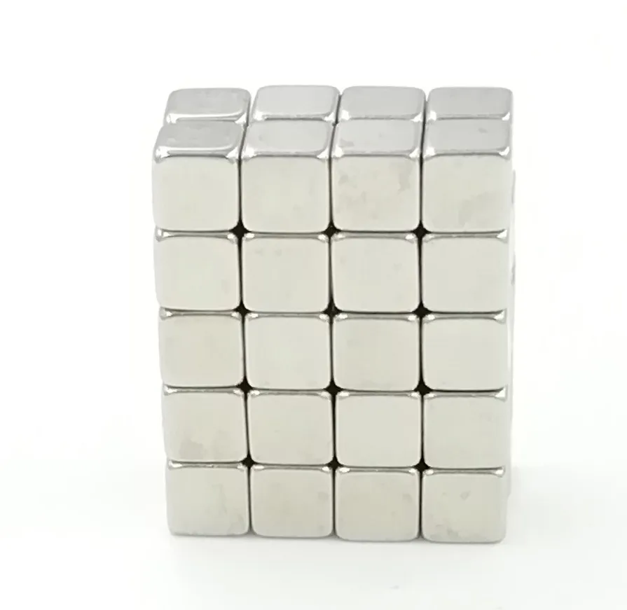 50 шт. 5x5x5 Неодимовый Магнит куб 5 мм N35 Постоянный NdFeB супер сильные мощные магнитные магниты квадратный бак куб