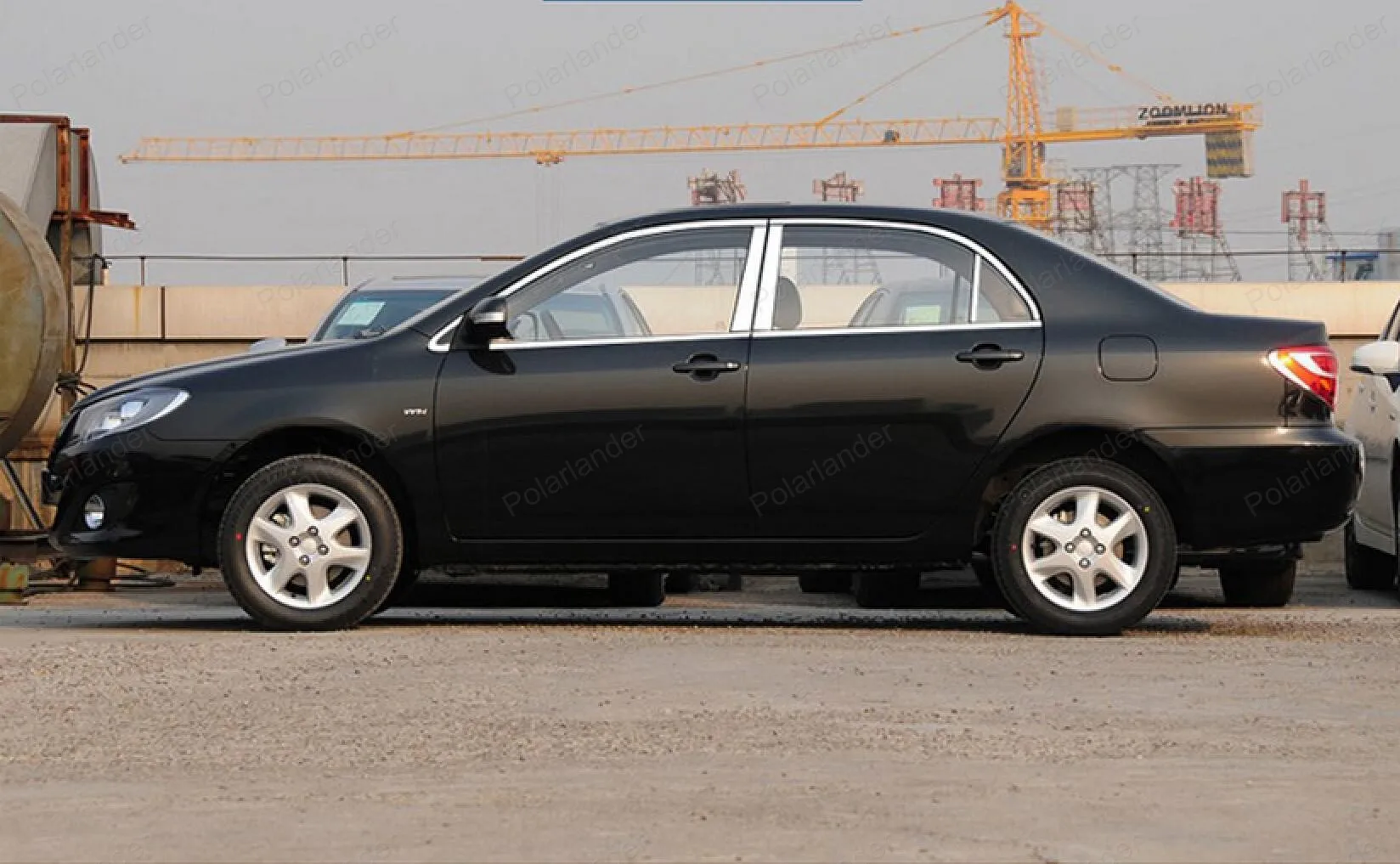 Автомобильные Внешние аксессуары из нержавеющей стали для отделки окон t-oyota Corolla