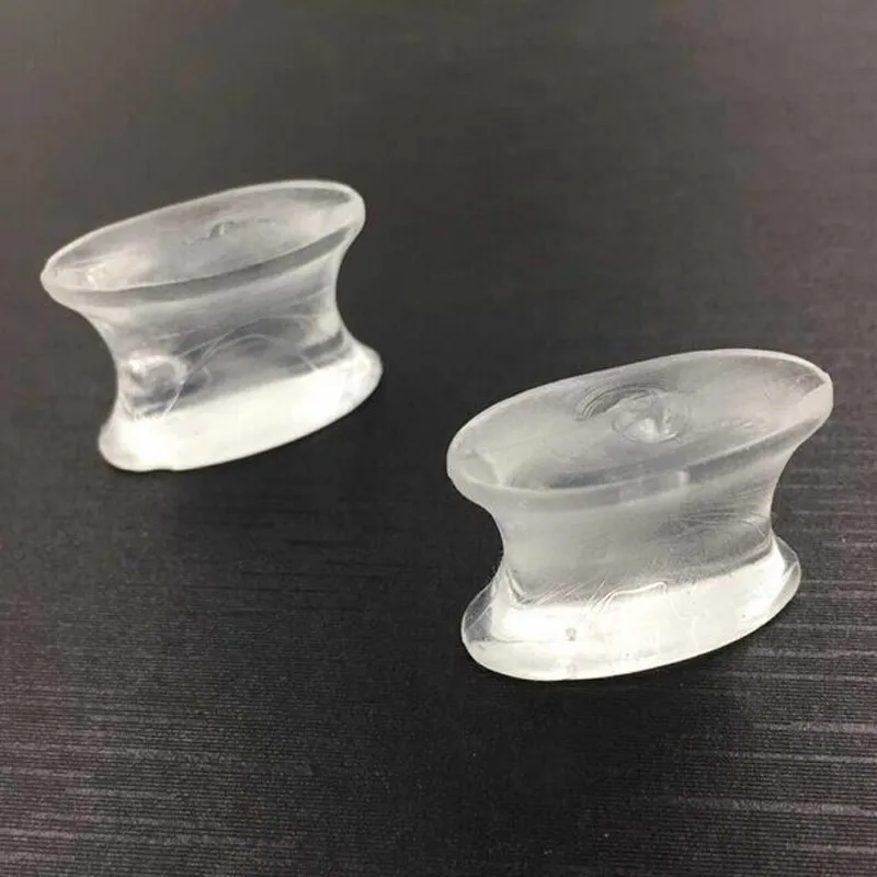 1 пара силиконовый разделитель для пальцев ног при вальгусной деформации |